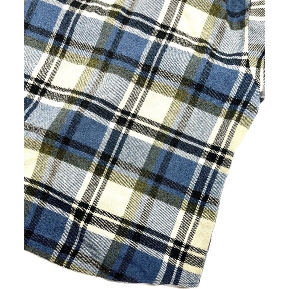 Vintage C.P.O By Bradling Flannel Italian Fabric Heavyweight Men’s Size Large - Picture 15 of 16